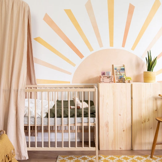 How to Instantly Brighten your Home with Sunrise Decals - Made of Sundays