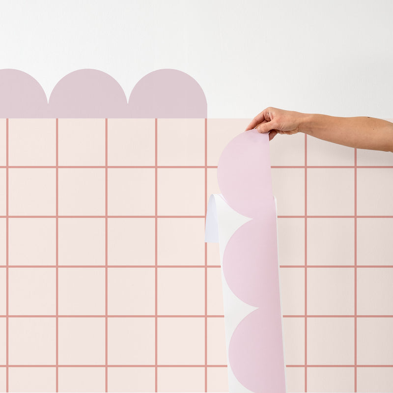 Frise Grands Festons - Papier peint 