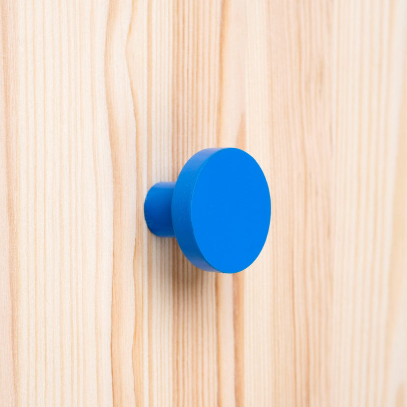 Round Flat Furniture Knob