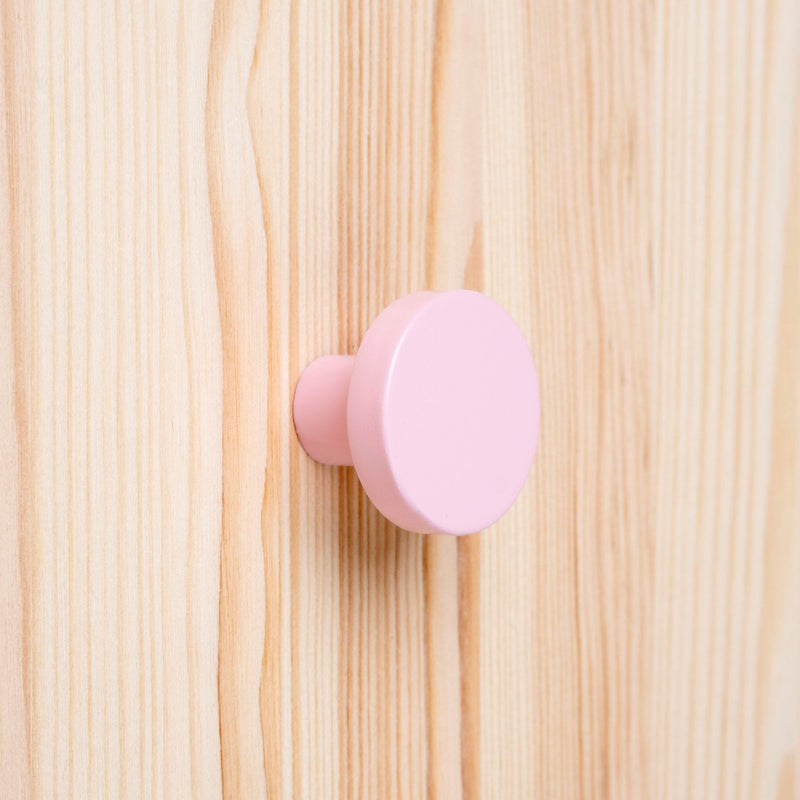 Round Flat Furniture Knob