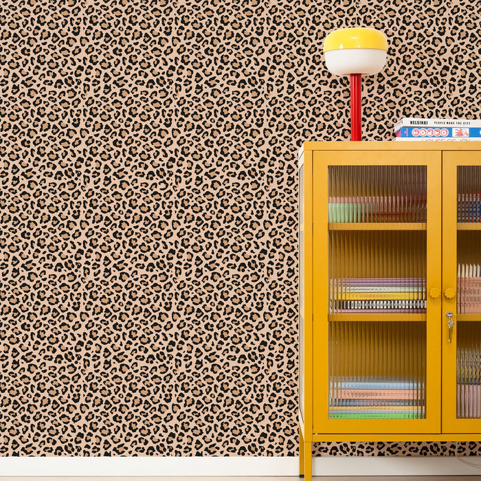 Lost Leopard Bespoke Wallpaper