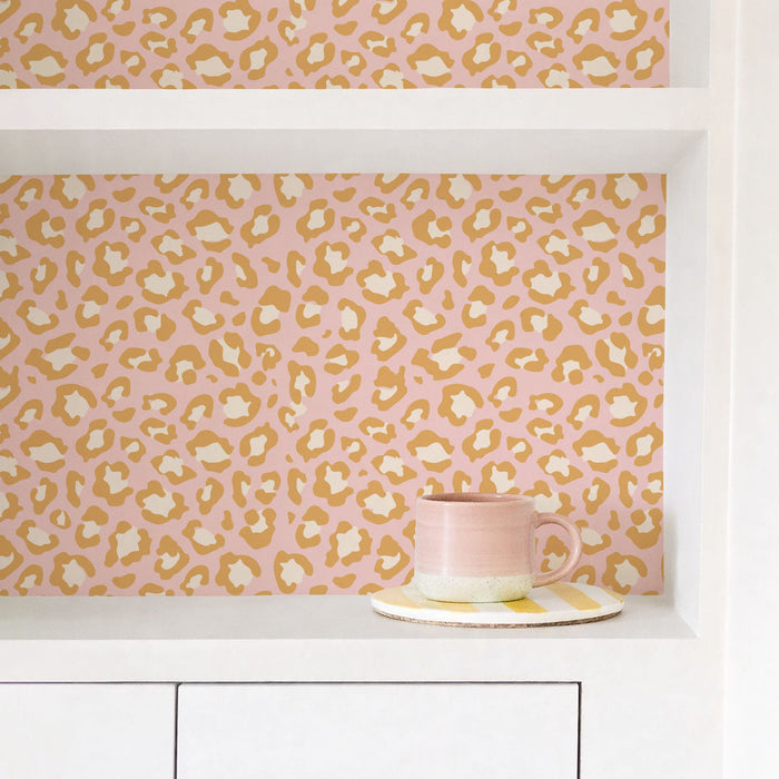 Lost Leopard Bespoke Wallpaper