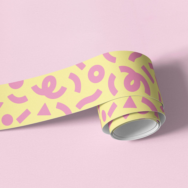 Memphis - Frise Papier Peint Personnalisable