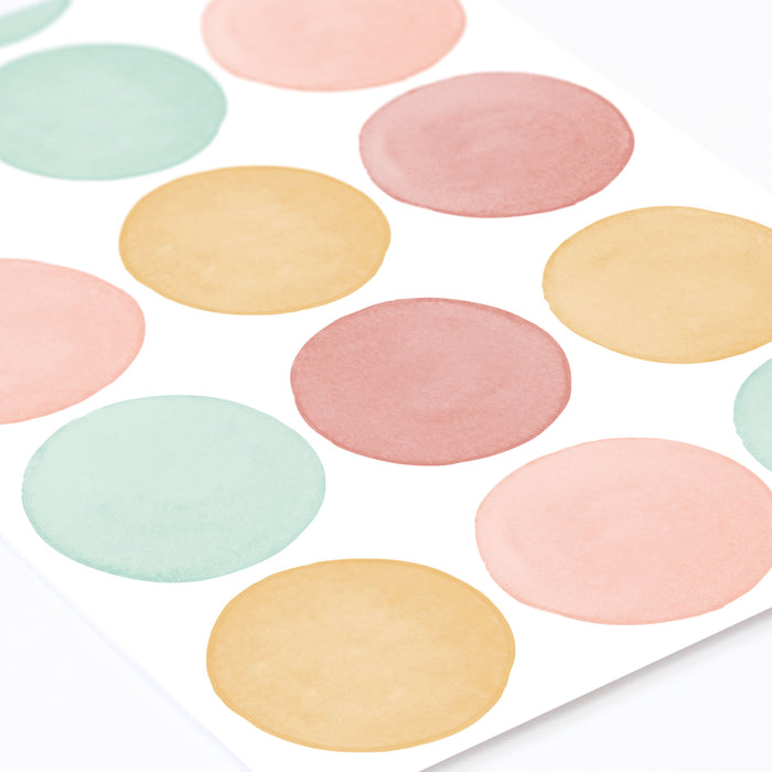 Mix Pois Polka Personnalisables - Stickers muraux