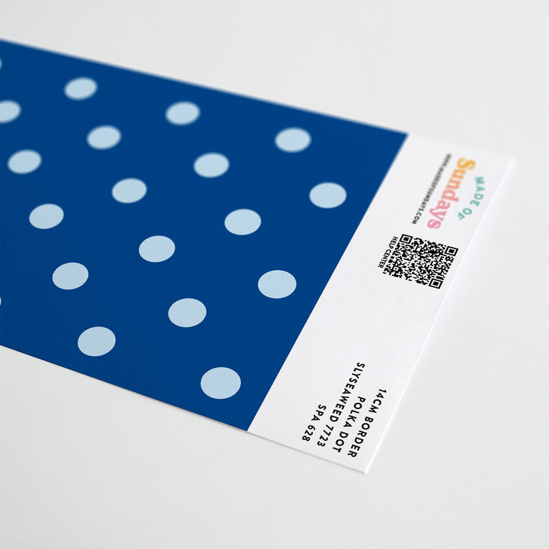 Polka Dot Wallpaper Border