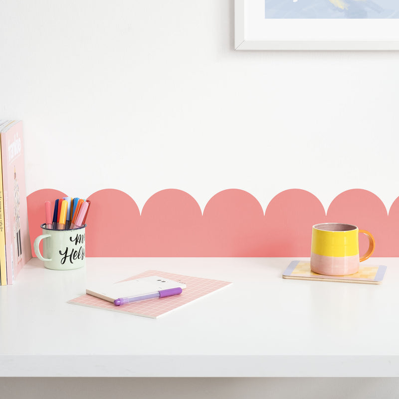 Scalloped Wallpaper Border