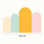 Art Deco Arches Bespoke Wall Stickers - Wall Stickers by Made of Sundays