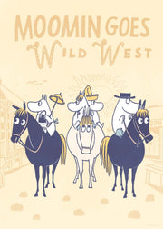 Moomin goes Wild West, Moomin Comics Poster - Posters by Made of Sundays