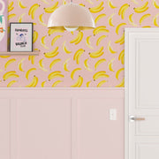 Pop Bananas Wallpaper - Peel & Stick Wallpapers by Made of Sundays