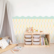Simple Lines Wallpaper - Peel & Stick Wallpapers by Made of Sundays