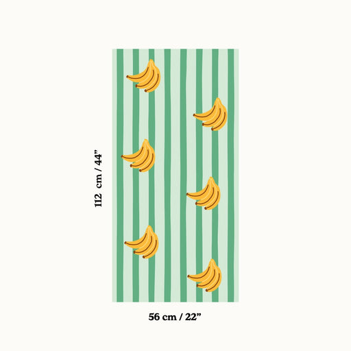 Snacks and Stripes Bespoke Wallpaper - Peel & Stick Wallpapers by Made of Sundays