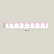 Squiggle Wallpaper Border - Peel & Stick Wallpapers by Made of Sundays