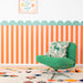 Striped Half Wall Bespoke Wallpaper - Peel & Stick Wallpapers by Made of Sundays