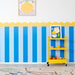 Striped Half Wall Bespoke Wallpaper - Peel & Stick Wallpapers by Made of Sundays