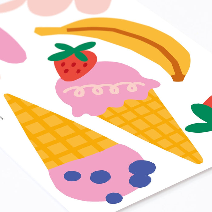 Summer Brunch Wall Stickers - Wall Stickers by Made of Sundays