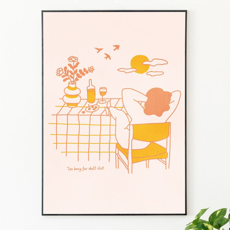 The sunny homes club, Poster - Posters by Made of Sundays