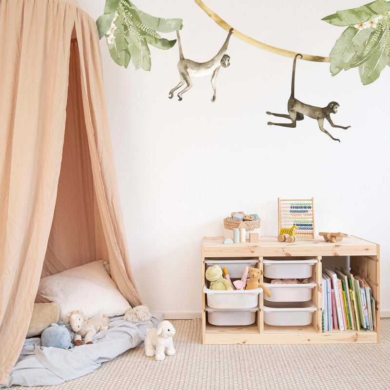 Jungle Monkey Wall Stickers