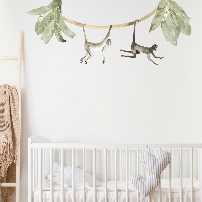 Jungle Monkey Wall Stickers