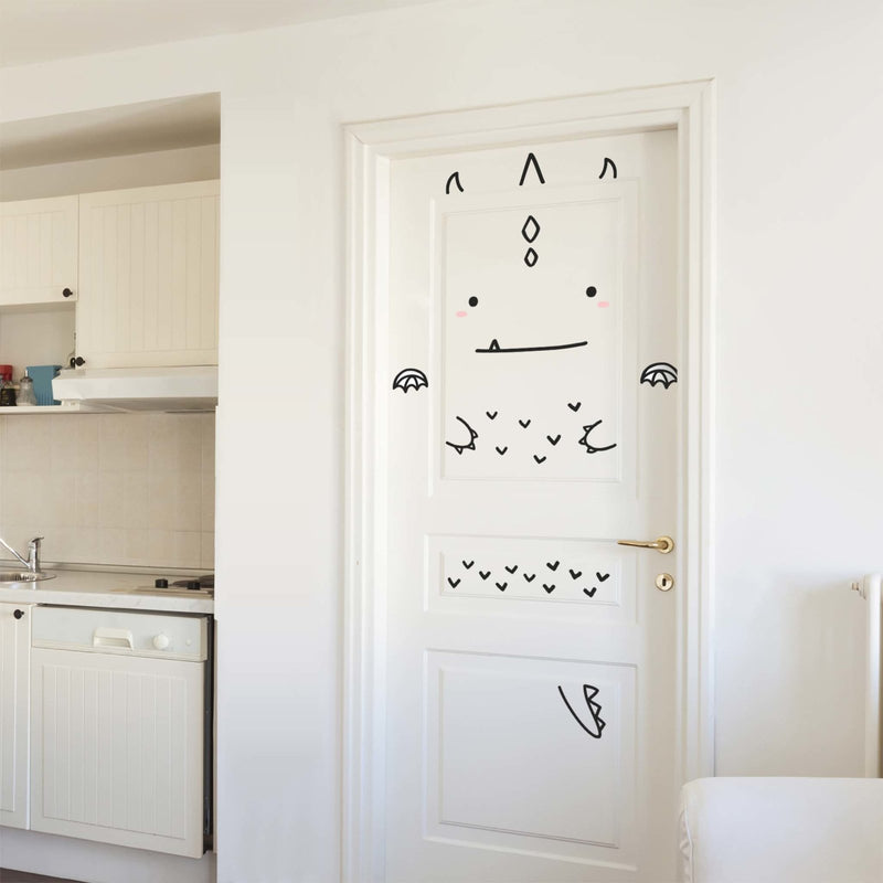 Aaron the Dragon, Door Decal - Made of Sundays