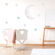 Arctic Big Half Moon Wall Sticker - Made of Sundays