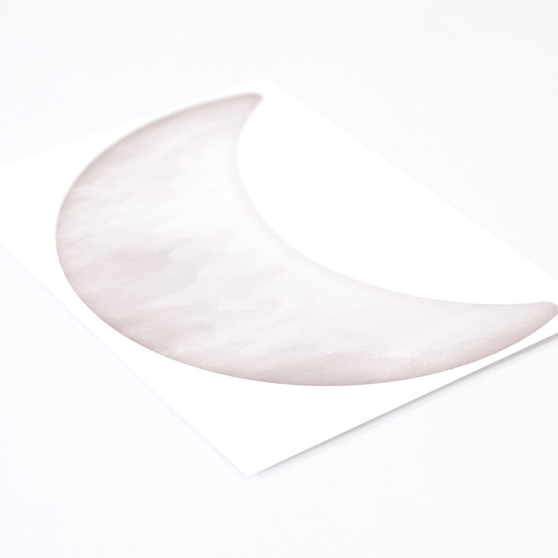 Arctic Big Half Moon Wall Sticker - Made of Sundays