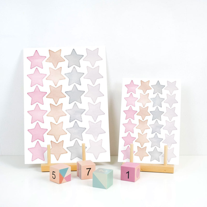Arctic Big Star Mix Wall Stickers - Made of Sundays