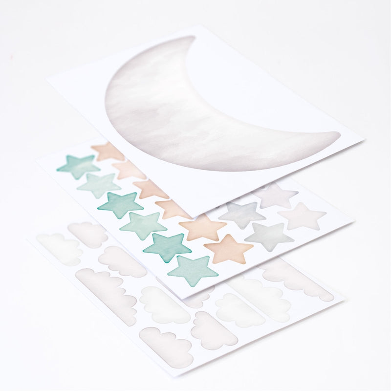 Arctic Night Wall Stickers Theme Pack - Made of Sundays