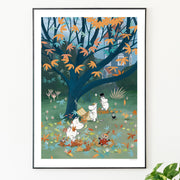 Autumn Garden in the Moominvalley Poster - Made of Sundays