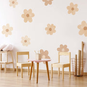 Big Boho Daisy flowers Wall Stickers - Made of Sundays