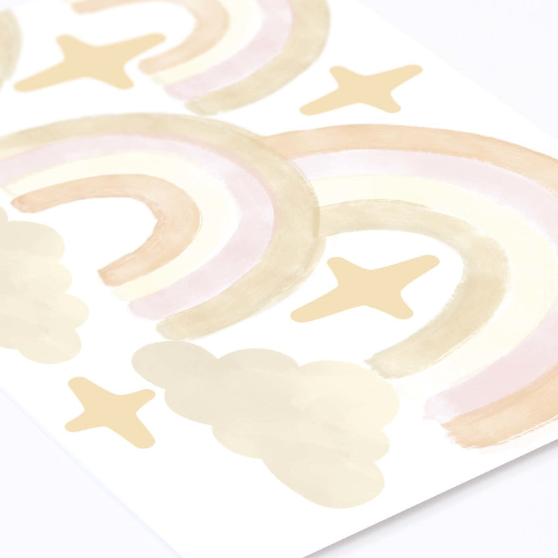 Big Boho Rainbows Wall Stickers - Made of Sundays