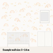 Big Boho Rainbows Wall Stickers - Made of Sundays