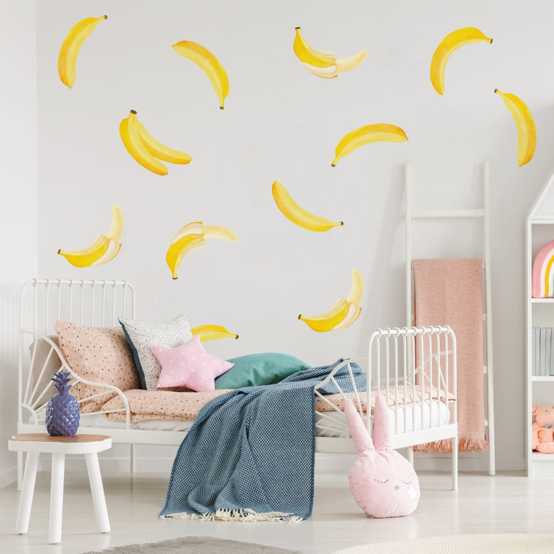 Big Bright Bananas Wall Stickers - Made of Sundays