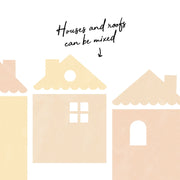 Big City Mural Wall Stickers, Boho - Made of Sundays