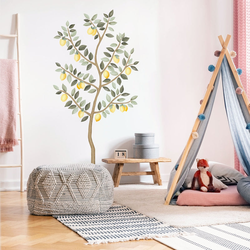 Big Lemon Tree Wall Stickers - Made of Sundays