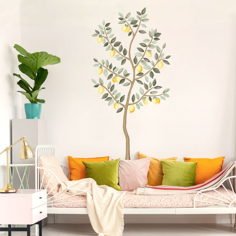 Big Lemon Tree Wall Stickers - Made of Sundays