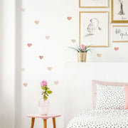 Big Ombre Watercolor Hearts - Made of Sundays