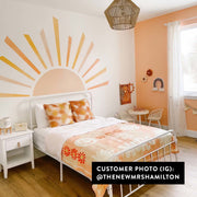 Big Rising Sun Wall Sticker - Made of Sundays