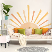 Big Rising Sun Wall Sticker - Made of Sundays