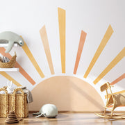 Big Rising Sun Wall Sticker - Made of Sundays