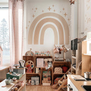 Big Watercolour Rainbow wall sticker, Boho - Made of Sundays