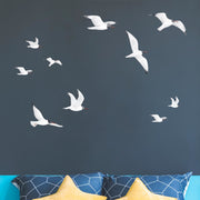Black-Headed Seagulls Bird Wall Stickers - Made of Sundays