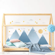 Blue Mountain Wall Stickers - Made of Sundays