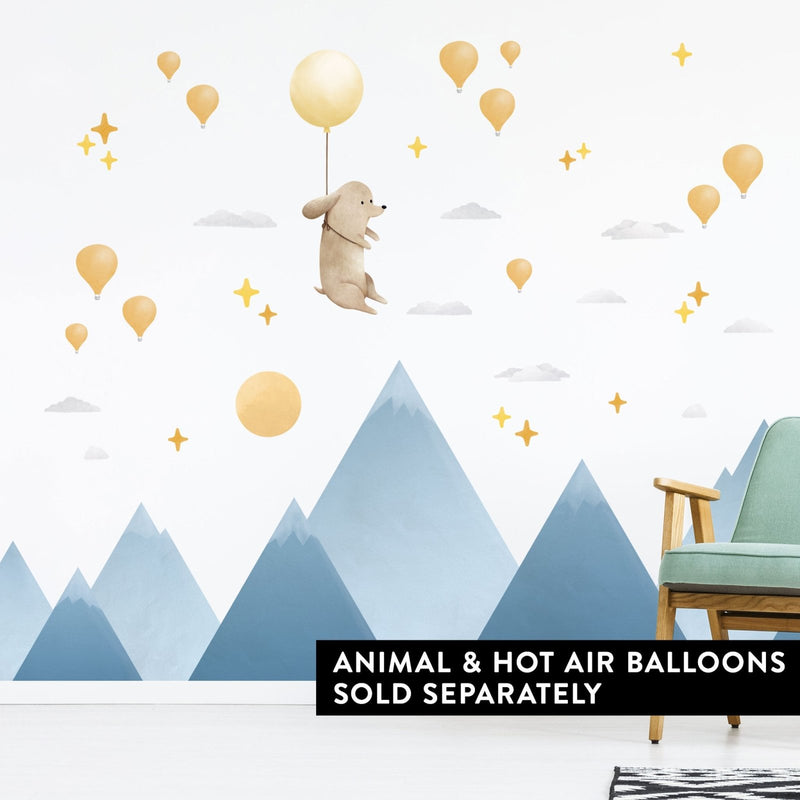 Blue Mountain Wall Stickers - Made of Sundays