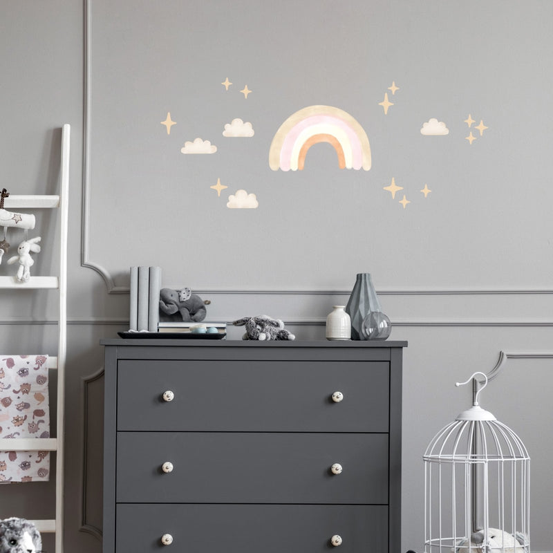 Boho Chic Medium Rainbow Wall Stickers - Made of Sundays