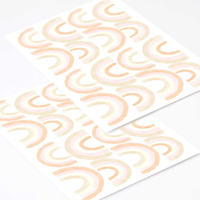 Boho Chic Rainbows Wall Stickers - Made of Sundays