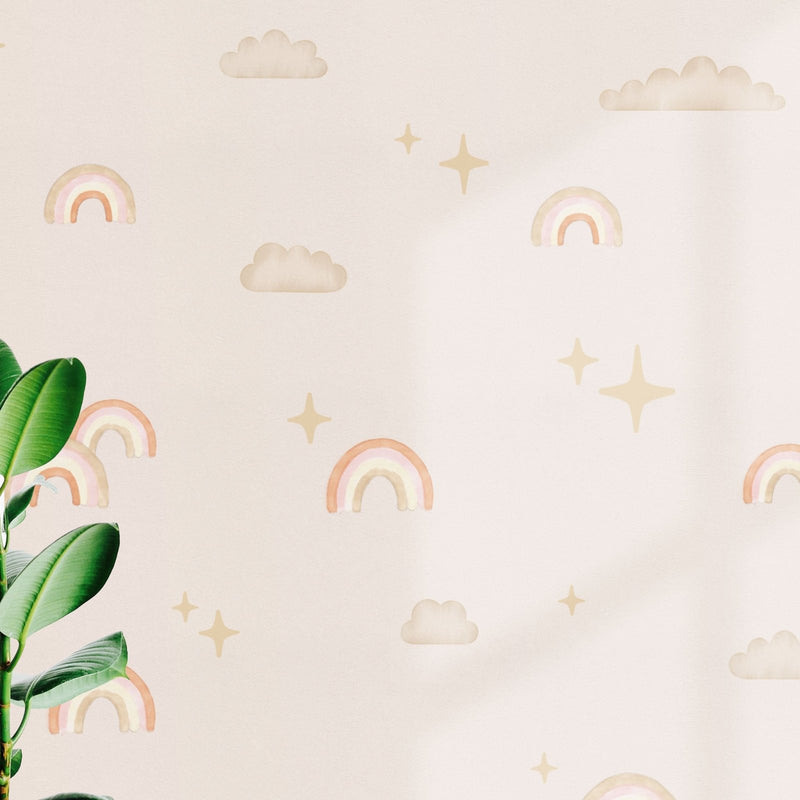 Boho Chic Rainbows Wall Stickers Theme Pack - Made of Sundays