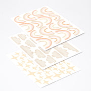 Boho Chic Rainbows Wall Stickers Theme Pack - Made of Sundays