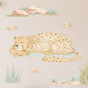 Boho Jungle Oasis Cheetahs Wall Stickers - Made of Sundays