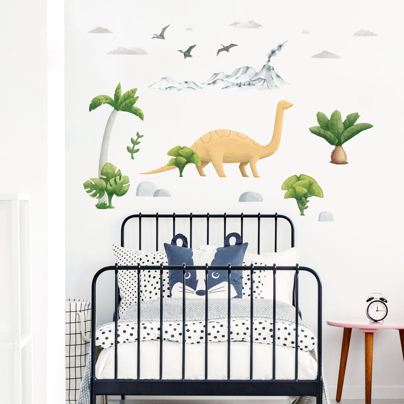 Brontosaurus Dinosaur Wall Sticker, wall decals by Made of Sundays