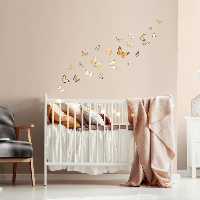 Butterflies Vintage Wall Stickers - Made of Sundays